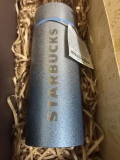 スターバックス デニムステンレスタンブラー リボン ホルダー付き 海外