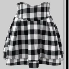 ミシェルマカロン 美脚スカート ギンガムチェック M 新品未使用 地雷 量産