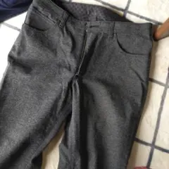EDWINグレー スラックス ジッパー付きのサムネイル