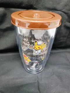 ポケモンカフェ　タンブラー　ピカチュウ