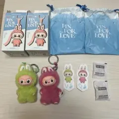 きなこ様専用　POP MART PIN FOR LOVE 正規品　「Q」「V」