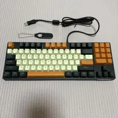 新品組立品】自作キーボード 赤軸 75％ ゲーミング向け 組立チェック済