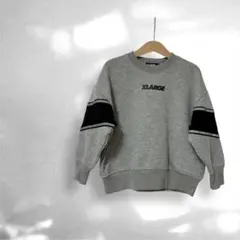 XLARGEエクストララージ グレー トレーナー キッズ 100cm