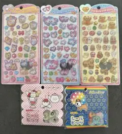 うるちゅるPOPSEAL　うるちゅる　シール　おはじきシール　なっとうちゃん　他