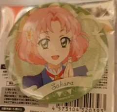 アイカツ バースデー缶バッジ 北大路さくら 3点セット 3～4月 | Mercari