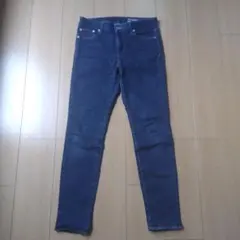 GLOBAL WORK スキニーデニム ダークブルー