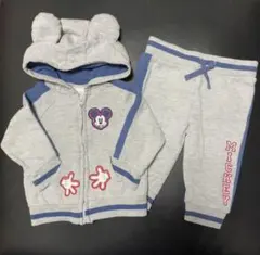Disneybaby ミッキー　パーカー・パンツ2点セット