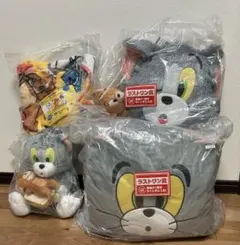 トムとジェリー　一番くじ　ぬいぐるみ　ブランケット　ラストワン　まとめ売り