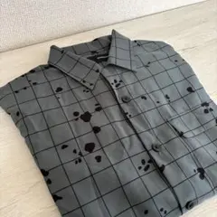 GU UNDERCOVER GU 　シアー　オーバーサイズ　シャツ　グレー