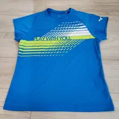 MIZUNO ミズノ テニスウェア Tシャツ ブルー