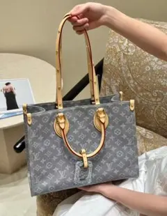 Lous ~Vuitton~ グレー トートバッグ