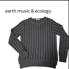 earth music & ecology ニット トップス M 薄手　美品