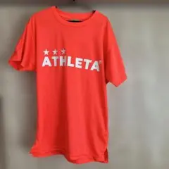ATHLETA オレンジ Tシャツ Sサイズ