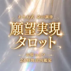 【お試し鑑定】お悩み1つ・タロット・恋愛・仕事・今後の未来