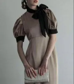 BONLECILL noir オケージョンワンピース