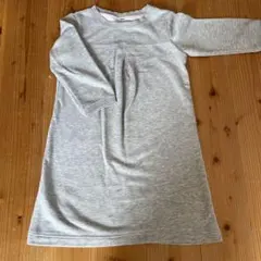 ユニクロ　UNIQLO 8部袖　チュニック丈　スウェット　Ｓ