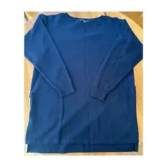 UNIQLO（ユニクロ）のネイビーニット M