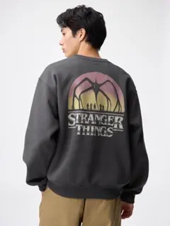 販売終了【Stranger Things】GUコラボ　スウェット　Mサイズ