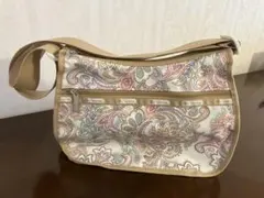 レスポートサック　ペイズリー柄ショルダーバッグ（ポーチ付き）