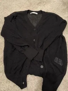 ikka ブラック カーディガン 長袖