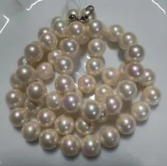 NO81、japan vintageシェルパール8mm1連約41cm