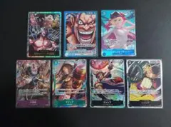 ワンピーベリートレジャーワールド　TW2-55〜61 7Rフルコンプ　王下七武海 ワンピーベリートレジャーワールド TW2-55〜61 7Rフルコンプ 王下七
