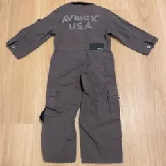 極美品 AVIREX 90サイズ オーバーオール