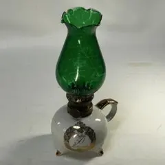 昭和レトロ・ビンテージ】TERADA WAREオルゴール真鍮キャンディ緑
