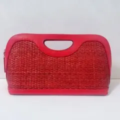 美品 PELLICO ペリーコ/ ラフィア ハンドバッグ　カゴバッグのサムネイル