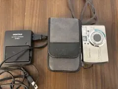 PENTAX ペンタックス Optio オプティオ 750Z シルバー 充電器 - メルカリ