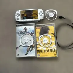 PSP本体　ソフト3本