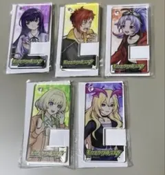 モンスト　ファミマ　スマホスタンドキーホルダー　5個セット