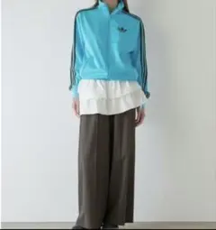 М） SNIDEL×adidas ファイヤーバードトラックジャケット アディダス