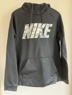 NIKE ロゴ パーカー ブラック レディース M フーディ 人気