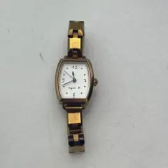 Agnes b. クォーツ レディース腕時計 ゴールド セイコー製 稼働品