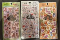 も*か様 正規品　ディズニー　プチドロ　シール　3枚セット