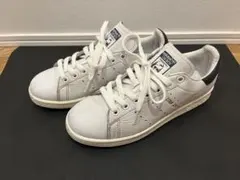 【23.5cm】adidas スタンスミス ホワイト/ネイビー