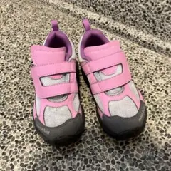 mont-bell ピンクスニーカー 19.0cm