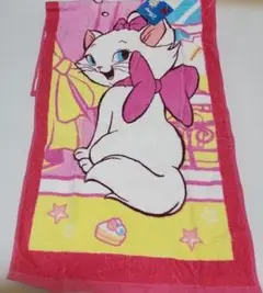 未使用 ディズニー マリーちゃん フェイスタオル