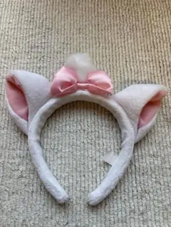 【TDR公式】ディズニー マリーちゃん カチューシャ（訳あり）