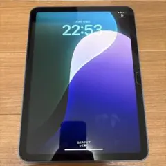 美品 Apple iPad 10.9インチ ブルー　第10世代