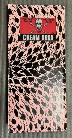 CREAM SODA ヒョウ柄 ピンク長財布のサムネイル