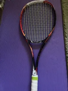 テニスラケット（オーバーサイズ、黒赤）