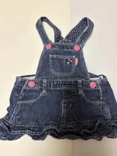 ミキハウス ダブルビー　ジャンバースカート