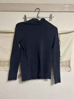 UNIQLO レディース 長袖カットソー ブラック Sのサムネイル