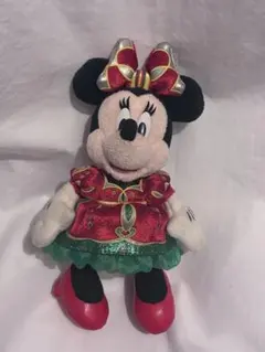 ディズニーランド 2014年 クリスマス ミニー ぬいぐるみバッジ