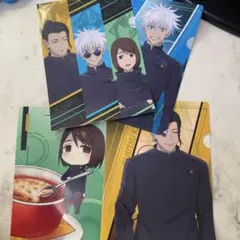 Coco's✕呪術廻戦 クリアファイル 五条悟　4枚セット