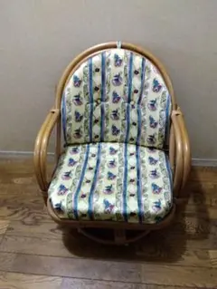 り*き様 Kazama since 1921 藤の回転椅子 クッション欠品 - メルカリ
