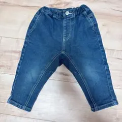 ブランシェス ガーデナーテーパードデニムパンツ 90サイズ