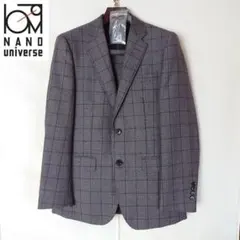 ナノ ユニバース ANGELICO 100S SUIT セットアップ ２ボタン